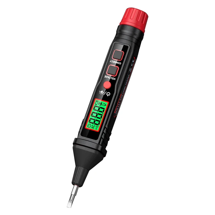 בודק חשמלי עם תצוגת LCD